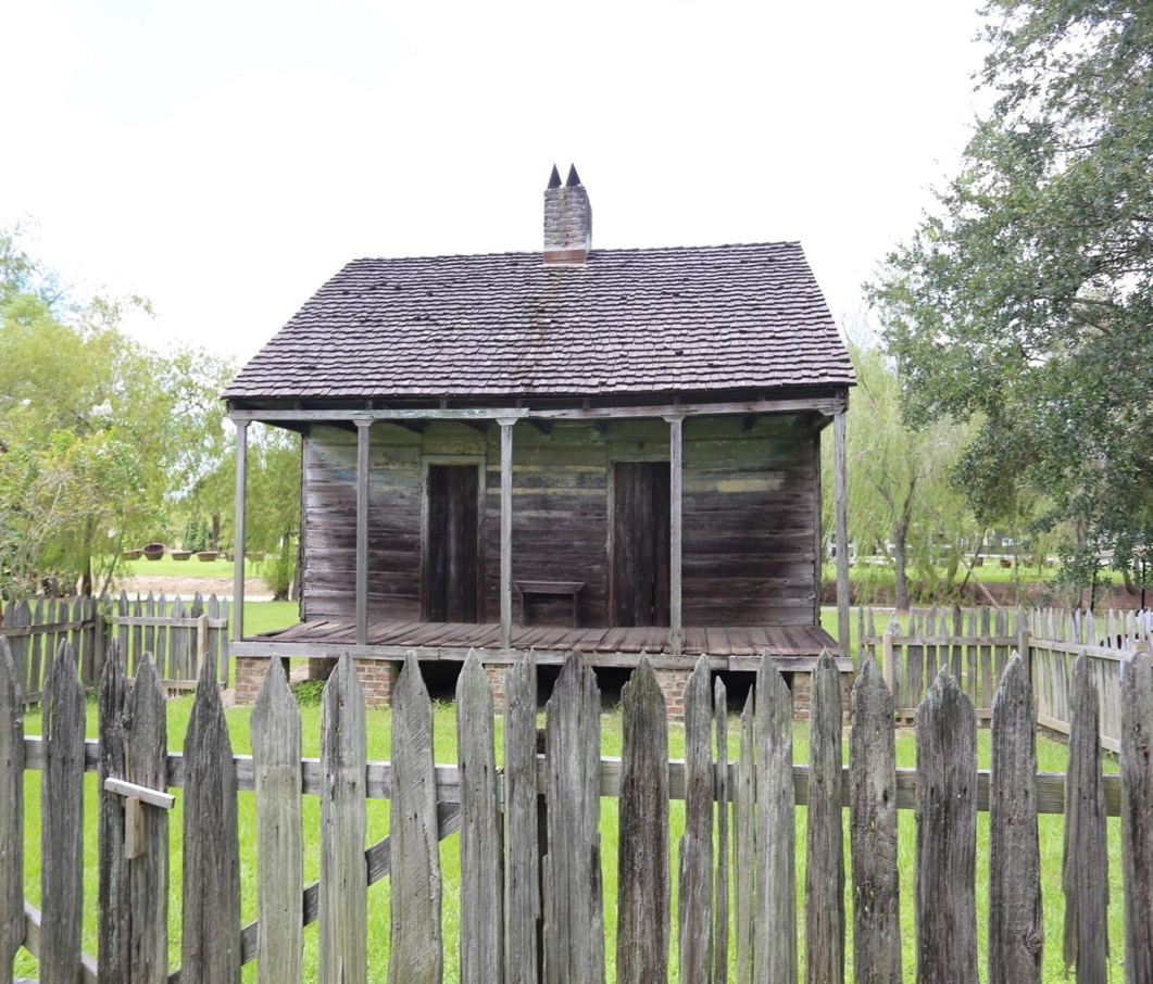 Slave quarters at the Whitney Plantation museum.